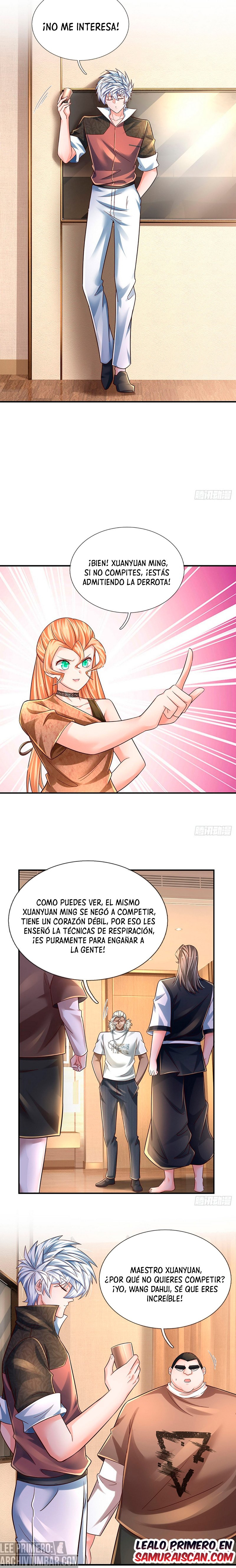 100.000 niveles de refinación: Emperador inmortal. — Capítulo 208 — 5