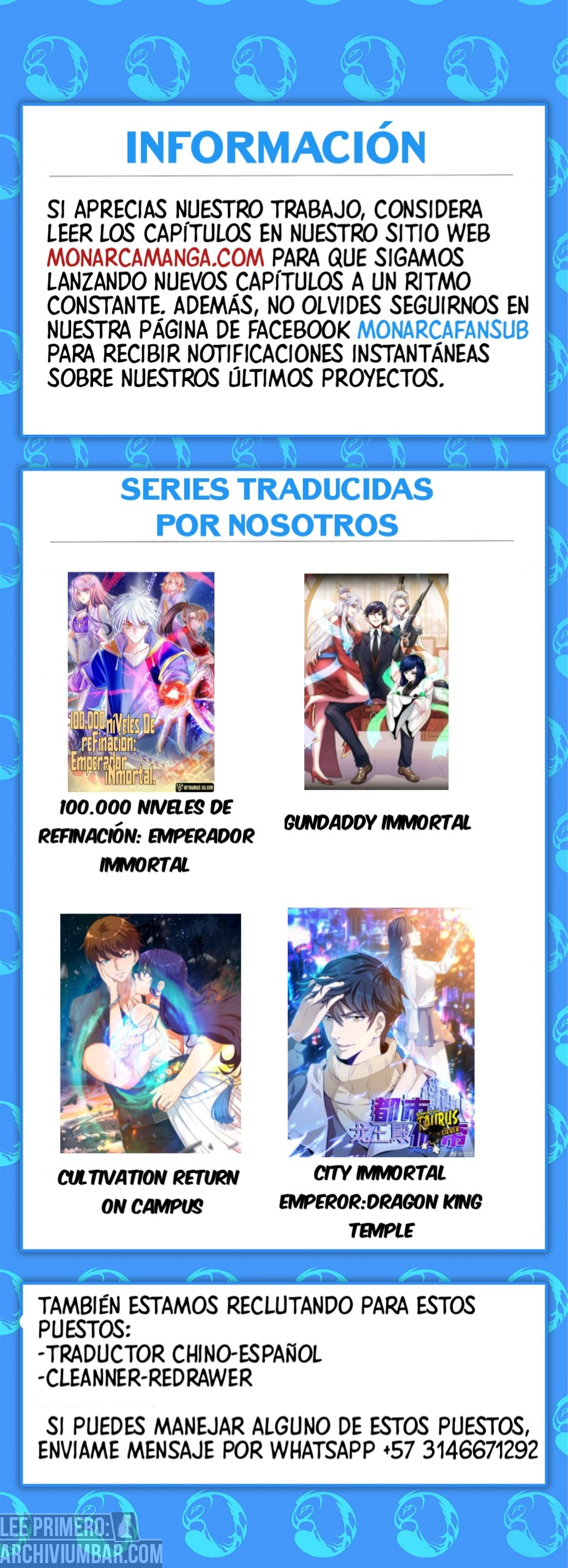 100.000 niveles de refinación: Emperador inmortal. — Capítulo 85 — 34