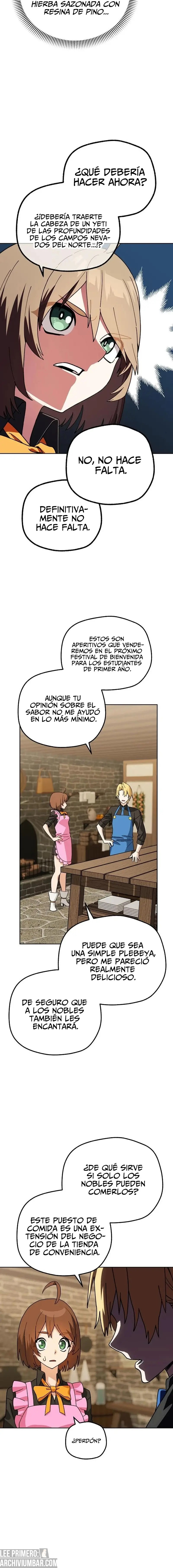 Mi tranquila tienda de conveniencia dentro de la academia. — Capítulo 09 — 14