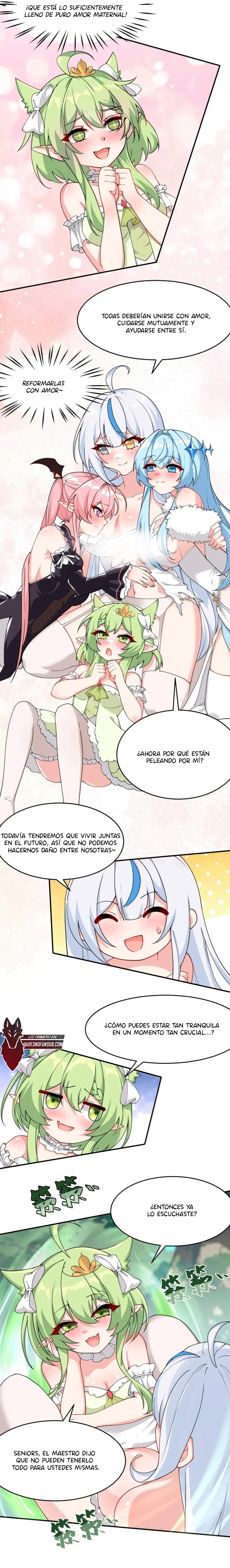 Yo, que poseo un carisma natural, me convertí en el objetivo de discípulas yandere — Capítulo 33 — 5