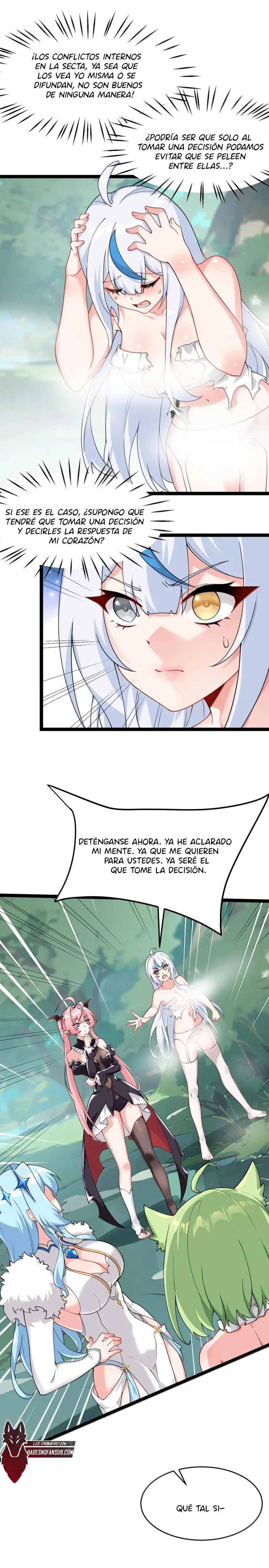 Yo, que poseo un carisma natural, me convertí en el objetivo de discípulas yandere — Capítulo 33 — 12