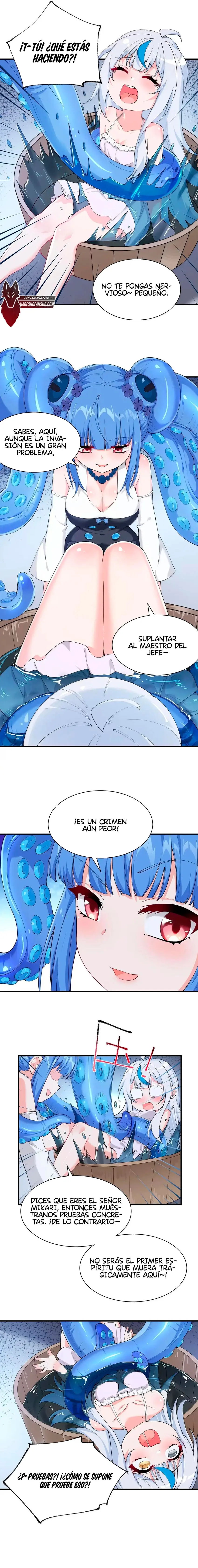 Yo, que poseo un carisma natural, me convertí en el objetivo de discípulas yandere — Capítulo 46 — 5