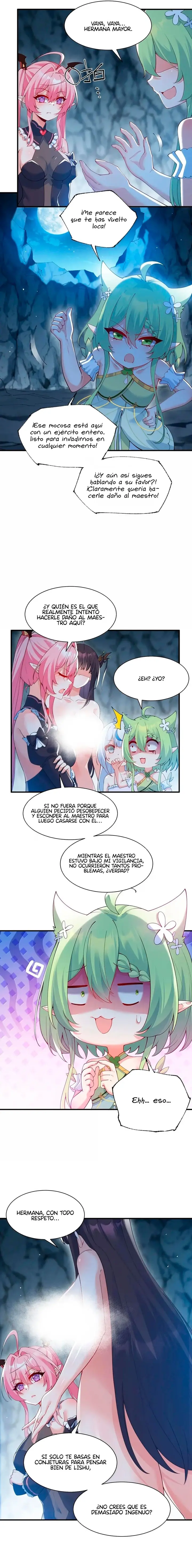 Yo, que poseo un carisma natural, me convertí en el objetivo de discípulas yandere — Capítulo 54 — 3