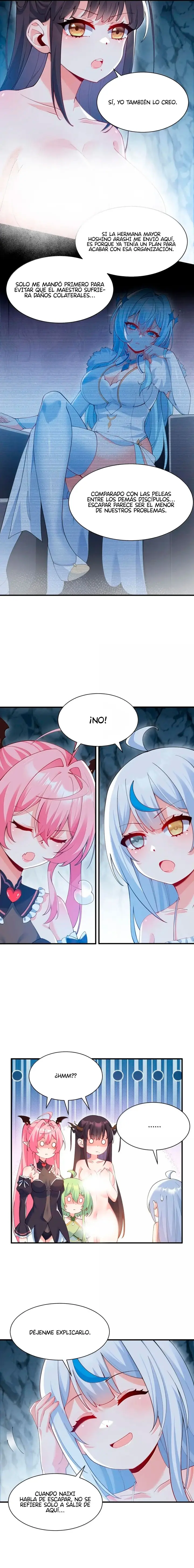 Yo, que poseo un carisma natural, me convertí en el objetivo de discípulas yandere — Capítulo 54 — 7
