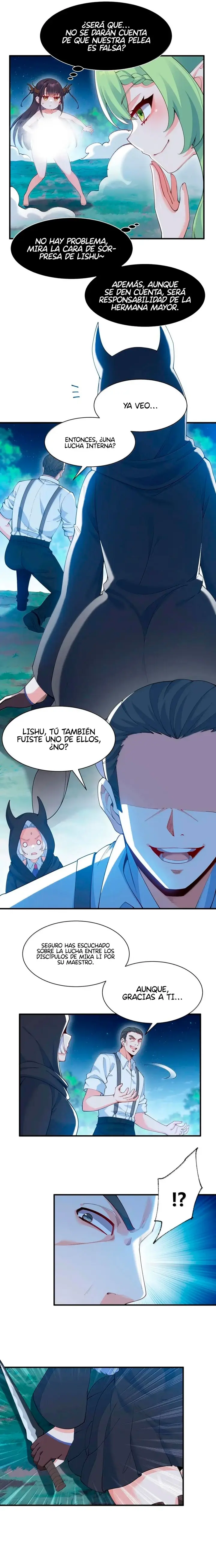 Yo, que poseo un carisma natural, me convertí en el objetivo de discípulas yandere — Capítulo 55 — 5