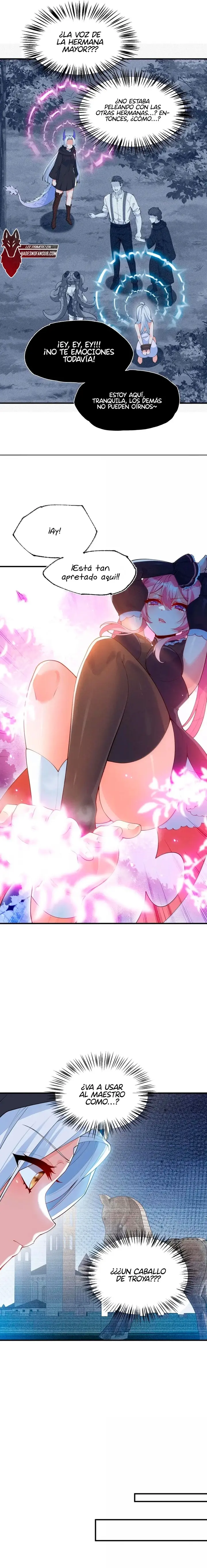 Yo, que poseo un carisma natural, me convertí en el objetivo de discípulas yandere — Capítulo 55 — 9