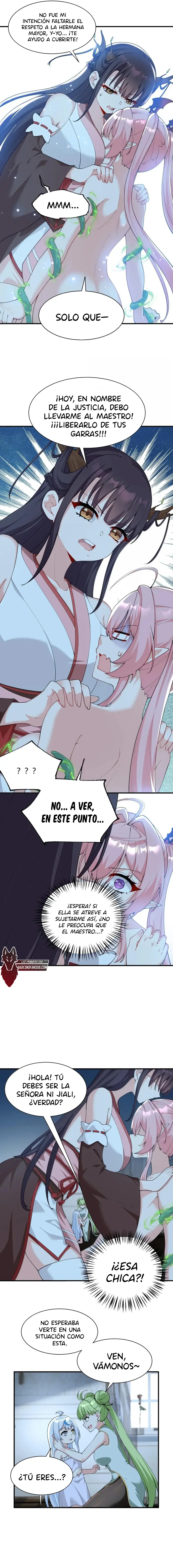 Yo, que poseo un carisma natural, me convertí en el objetivo de discípulas yandere — Capítulo 50 — 6