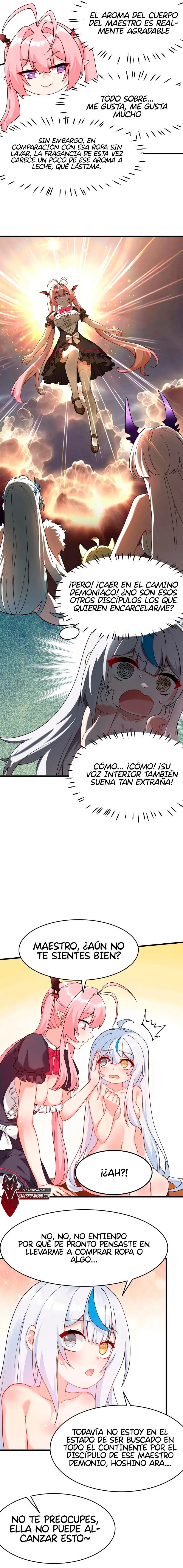 Yo, que poseo un carisma natural, me convertí en el objetivo de discípulas yandere — Capítulo 38 — 4