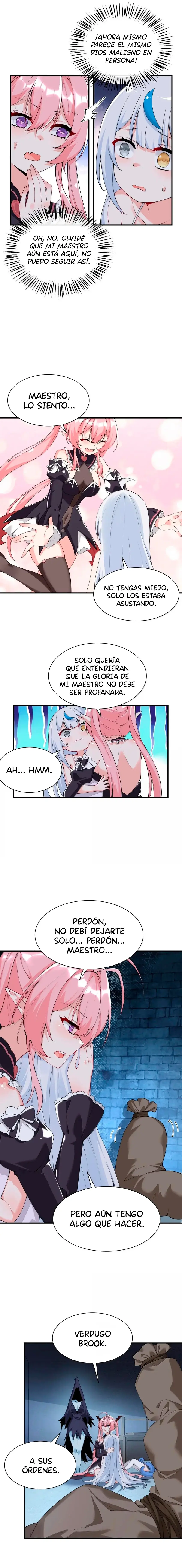 Yo, que poseo un carisma natural, me convertí en el objetivo de discípulas yandere — Capítulo 47 — 8