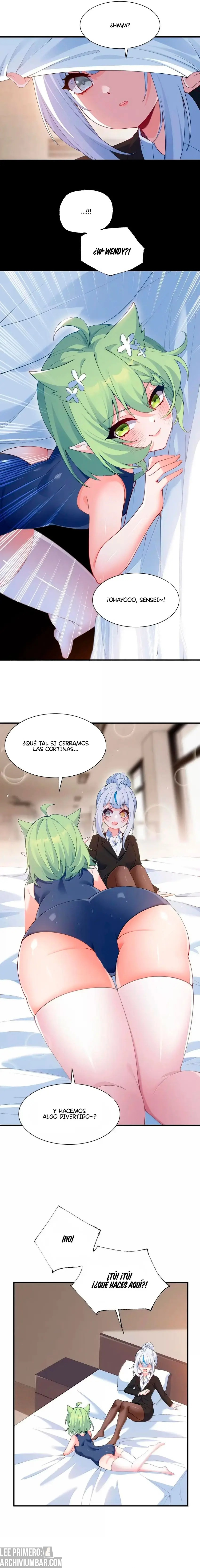 Yo, que poseo un carisma natural, me convertí en el objetivo de discípulas yandere — Capítulo 59.5 — 3