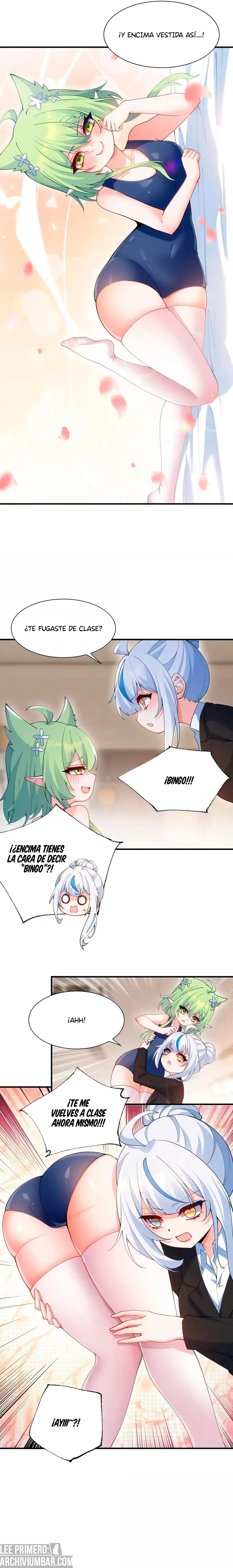 Yo, que poseo un carisma natural, me convertí en el objetivo de discípulas yandere — Capítulo 59.5 — 4