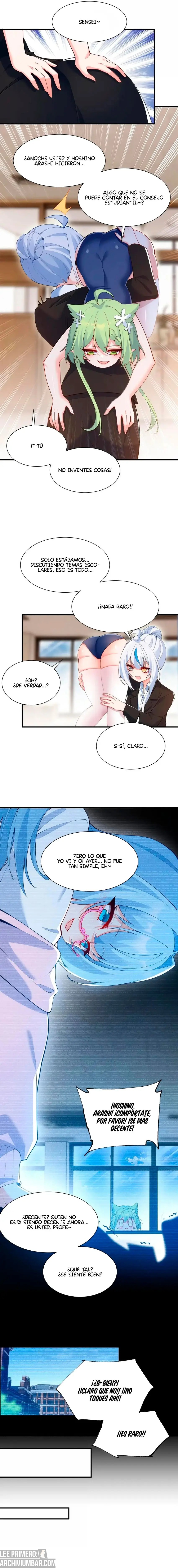 Yo, que poseo un carisma natural, me convertí en el objetivo de discípulas yandere — Capítulo 59.5 — 5