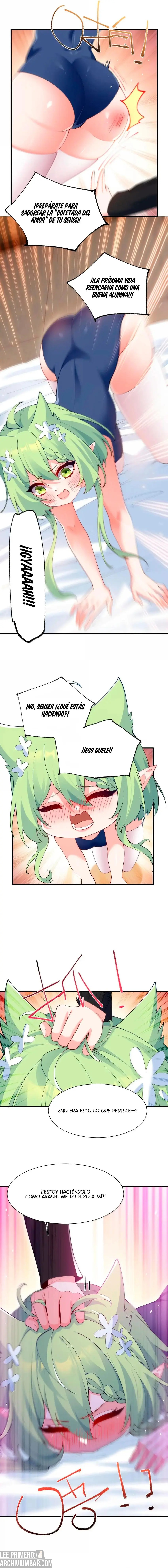 Yo, que poseo un carisma natural, me convertí en el objetivo de discípulas yandere — Capítulo 59.5 — 8