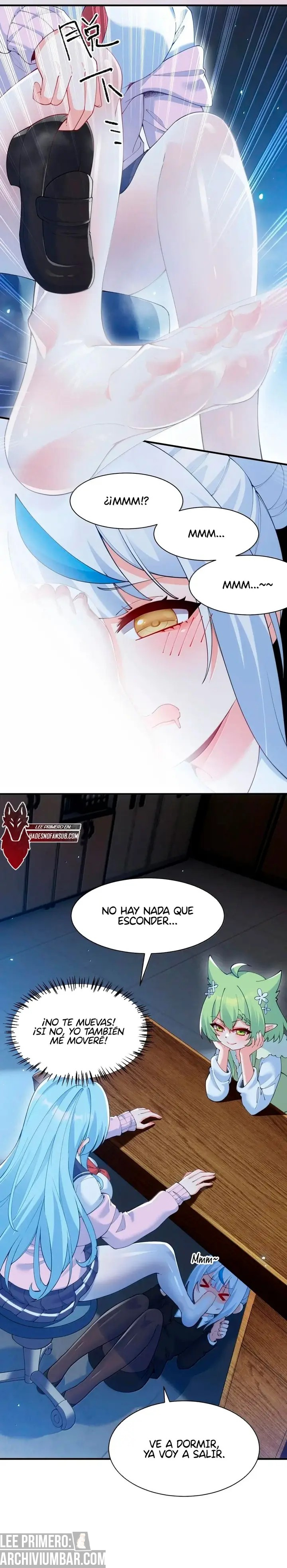 Yo, que poseo un carisma natural, me convertí en el objetivo de discípulas yandere — Capítulo 55.5 — 9