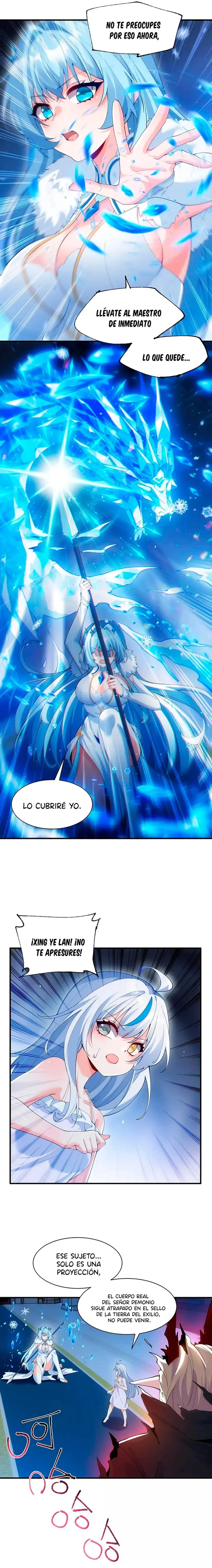 Yo, que poseo un carisma natural, me convertí en el objetivo de discípulas yandere — Capítulo 57 — 5