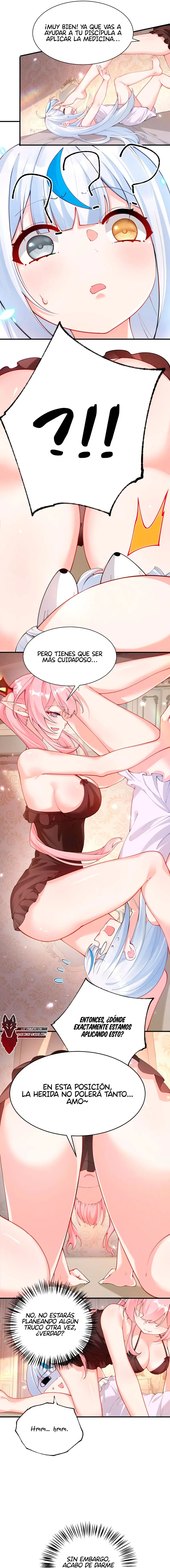 Yo, que poseo un carisma natural, me convertí en el objetivo de discípulas yandere — Capítulo 44 — 8