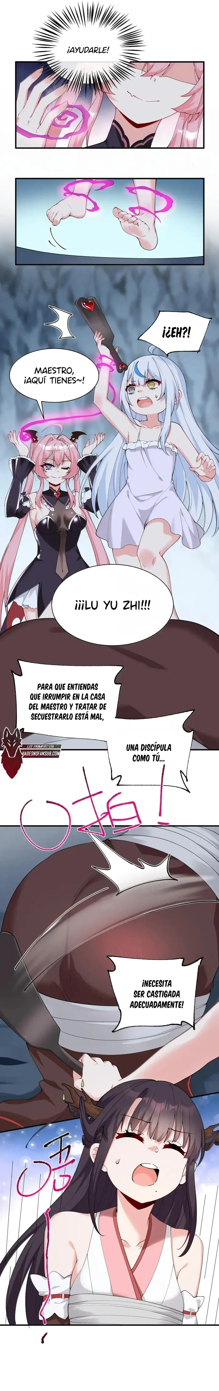 Yo, que poseo un carisma natural, me convertí en el objetivo de discípulas yandere — Capítulo 52 — 4