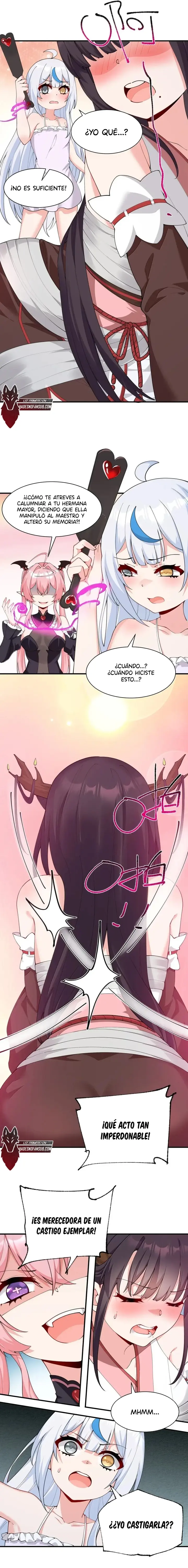 Yo, que poseo un carisma natural, me convertí en el objetivo de discípulas yandere — Capítulo 52 — 5