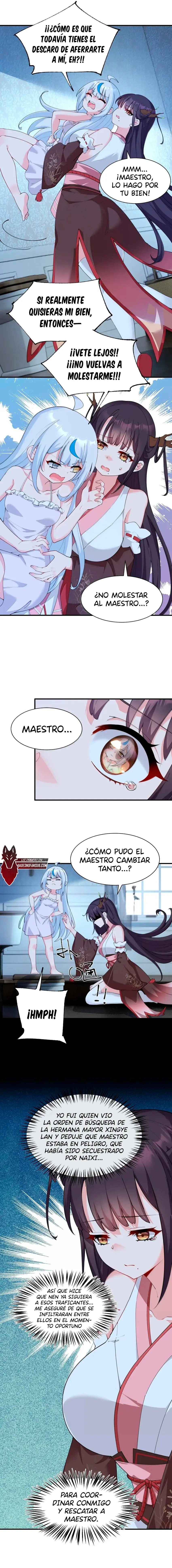 Yo, que poseo un carisma natural, me convertí en el objetivo de discípulas yandere — Capítulo 49 — 4