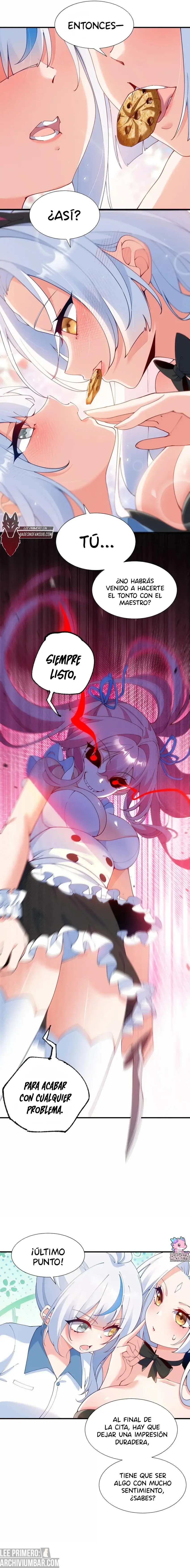 Yo, que poseo un carisma natural, me convertí en el objetivo de discípulas yandere — Capítulo 67.5 — 7