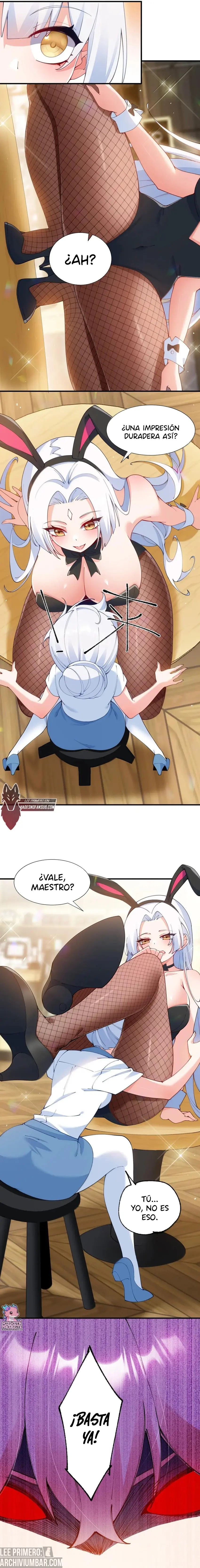Yo, que poseo un carisma natural, me convertí en el objetivo de discípulas yandere — Capítulo 67.5 — 8