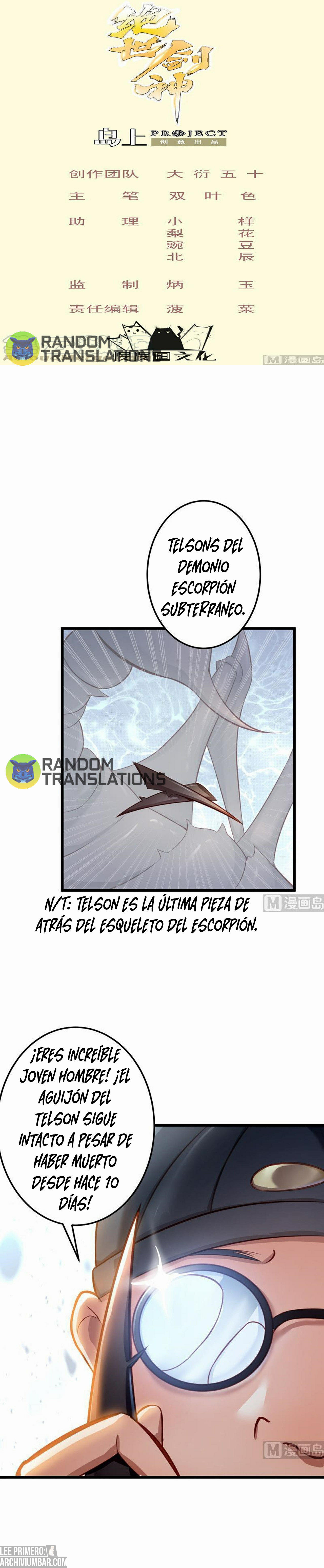 El Supremo Dios de la Espada — Capítulo 70 — 2