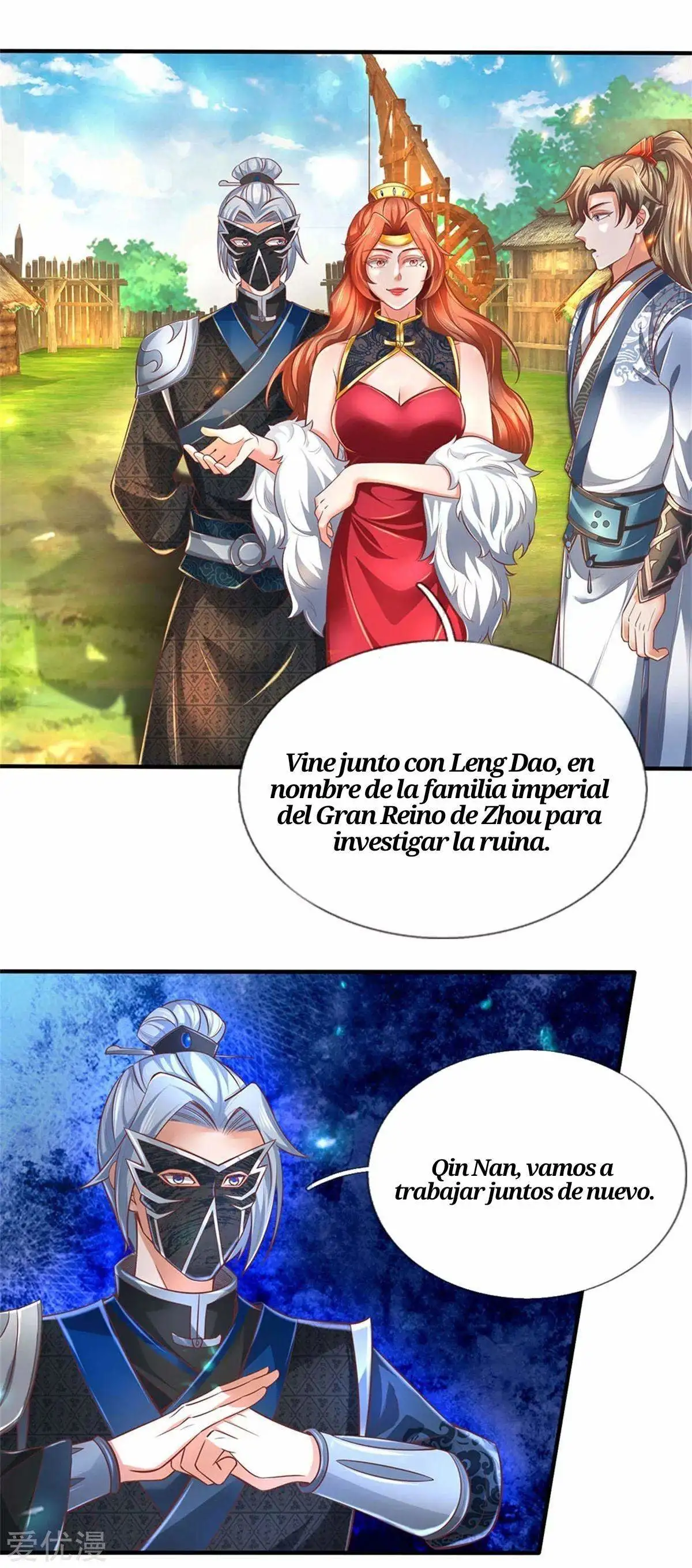 Maravilloso héroe de la espada — Capítulo 324 — 18
